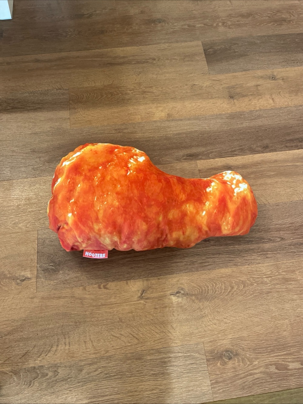 Hooters Official Rare Buffalo Chicken Wing Novelty Plush Throw Pillow 24” inches